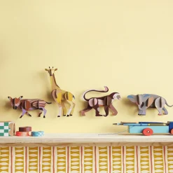 Wanddeko Papier 'Elegante Giraffe'
