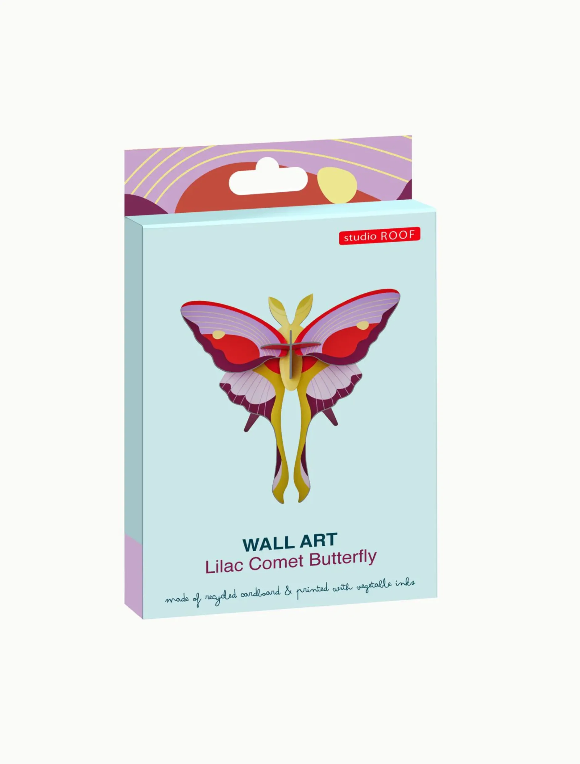 Wanddeko Papier 'Elegante Mottenflügel'