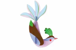 Wanddeko Papier 'Eleganz mit Kamm'