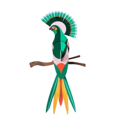 Wanddeko Papier 'Exotischer Jade-Schwanz'