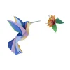 Wanddeko Papier 'Flattern & Blühen'
