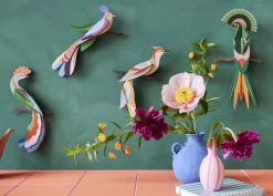 Wanddeko Papier 'Gedämpfter Barsch'