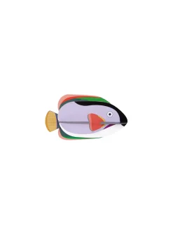 Wanddeko Papier 'Gedämpfter Kaiserfisch'