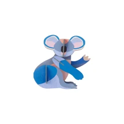 Wanddeko Papier 'Gedämpfter Koala'