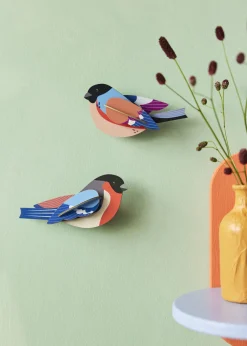 Wanddeko Papier 'Gimpel'