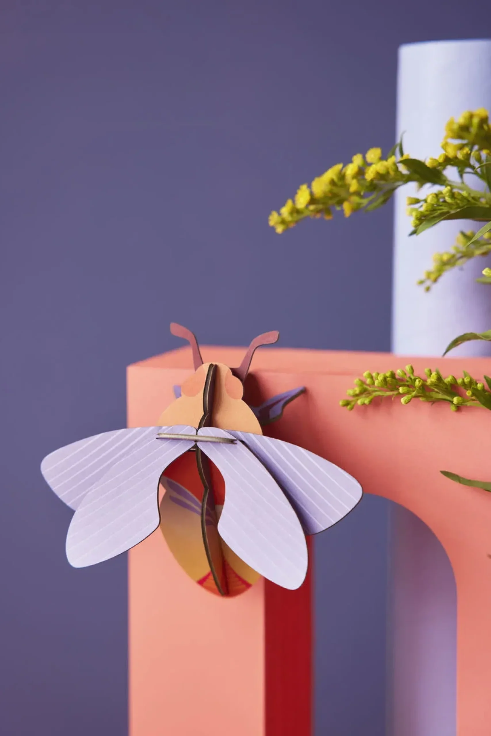 Wanddeko Papier 'Hummel'