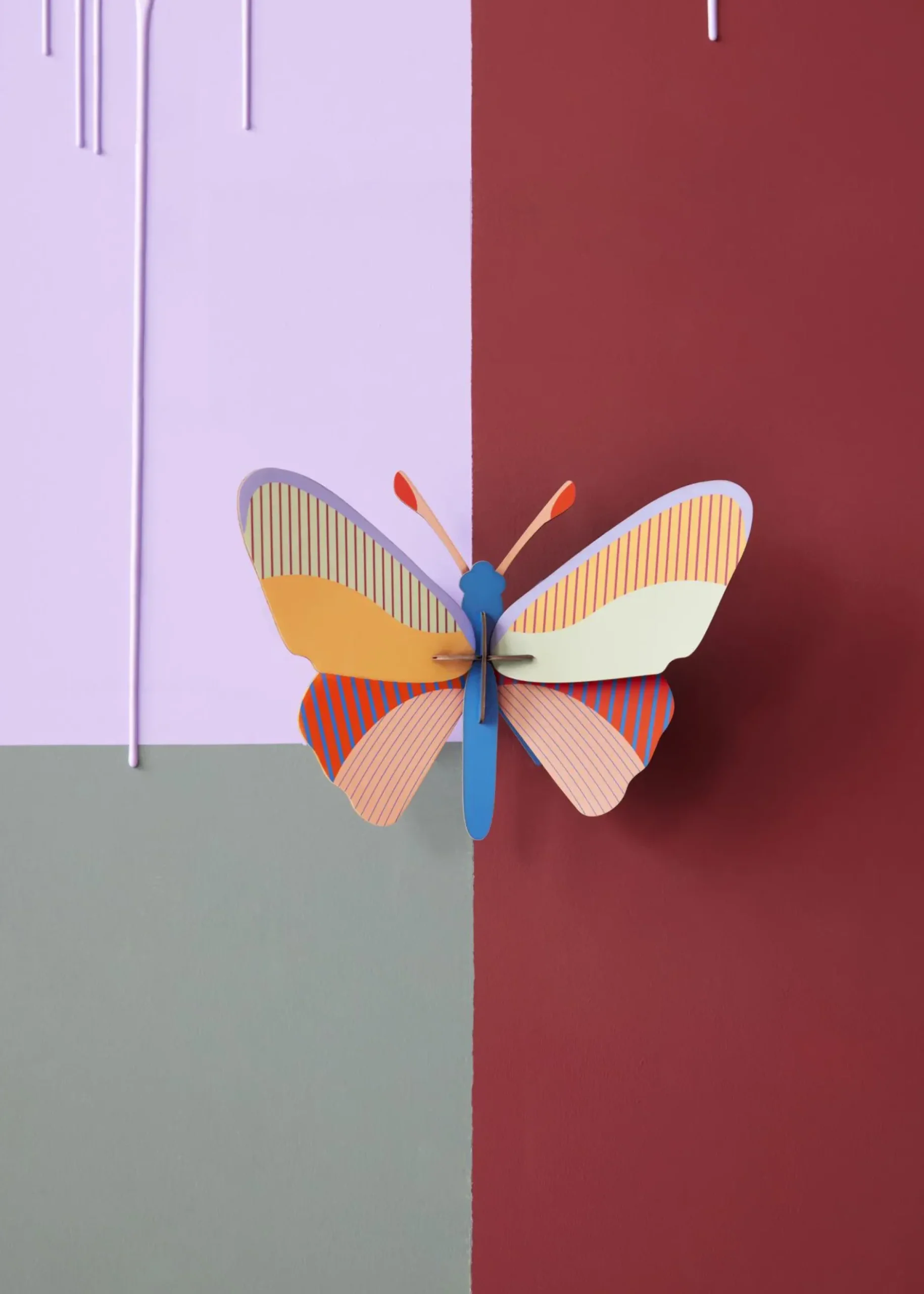 Wanddeko Papier 'Istic-Schmetterling'