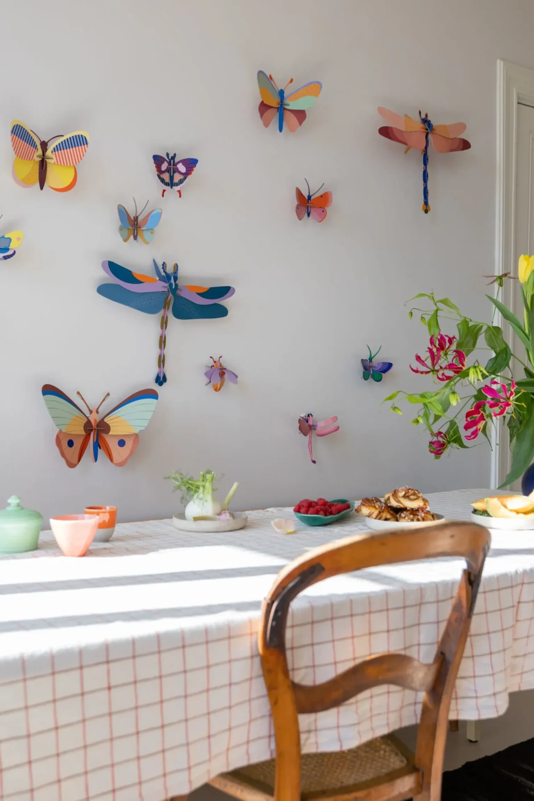 Wanddeko Papier 'Istic-Schmetterling'