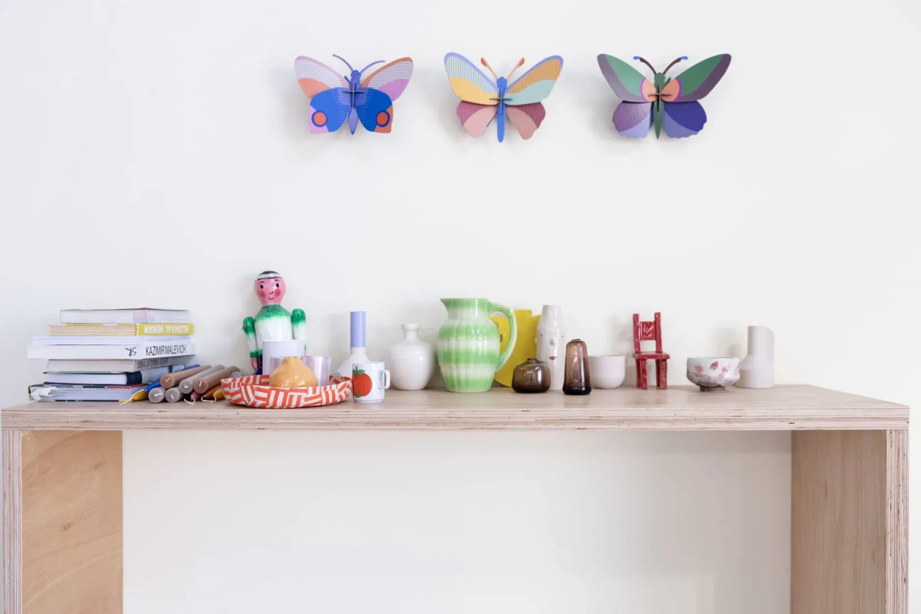 Wanddeko Papier 'Istic-Schmetterling'
