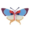 Wanddeko Papier 'Leuchtende Flügel'