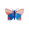 Wanddeko Papier 'Leuchtender Schmetterling'