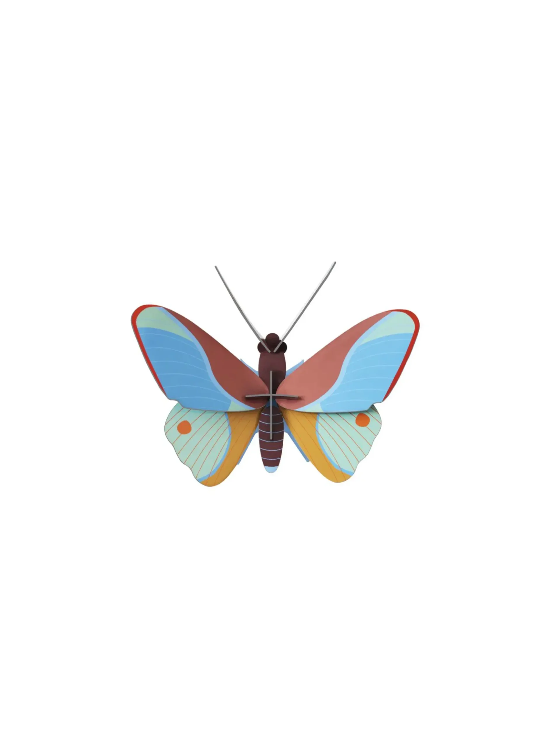 Wanddeko Papier 'Leuchtender Flügel'