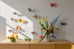 Wanddeko Papier 'Leuchtender Flügel'