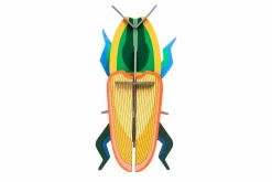 Wanddeko Papier 'Madagaskar-Käfer'