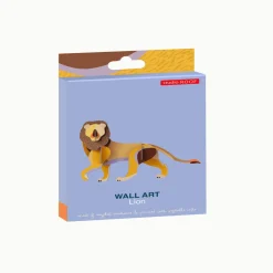 Wanddeko Papier 'Majestätischer Löwe'