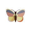 Wanddeko Papier 'Moderner Schmetterling'