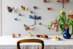 Wanddeko Papier 'Moderner Schmetterling'