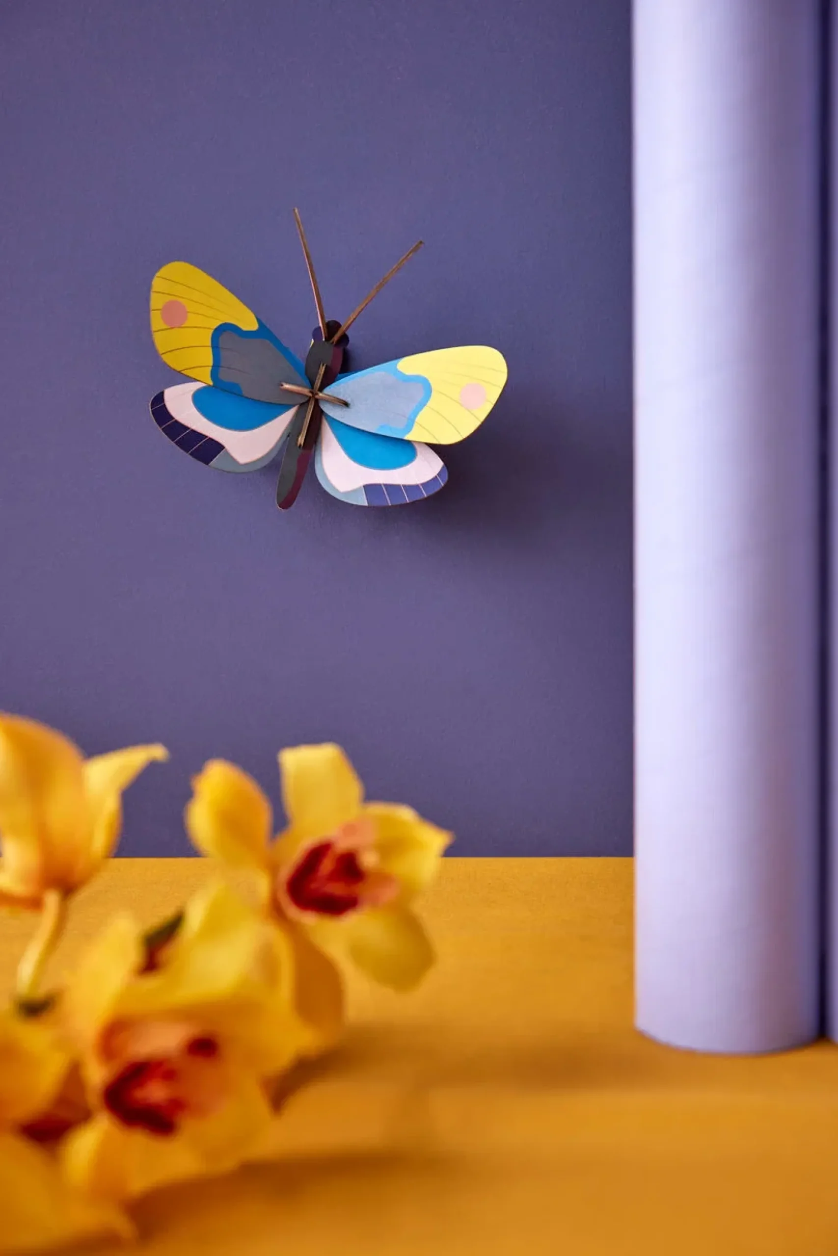 Wanddeko Papier 'Monarchfalter'