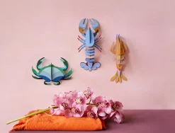 Wanddeko Papier 'Ozeankrabbe'