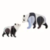Wanddeko Papier 'Panda Family'