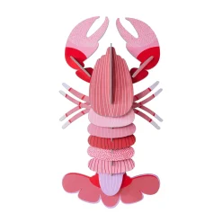 Wanddeko Papier 'Papier-Hummer'