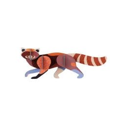 Wanddeko Papier 'Rubin-Panda-Spaziergang'
