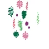 Wanddeko Papier 'Tropenblatt'