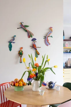 Wanddeko Papier 'Tropenvogel Maya'
