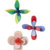 Wanddeko Papier 'Verspielte Blumenbastelei'