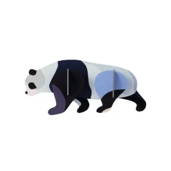 Wanddeko Papier 'Verspielter Panda'