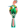Wanddeko Papier 'Vogel mit Federkrone'