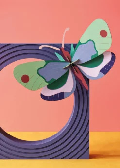 Wanddeko Papier 'Waldschmetterling'
