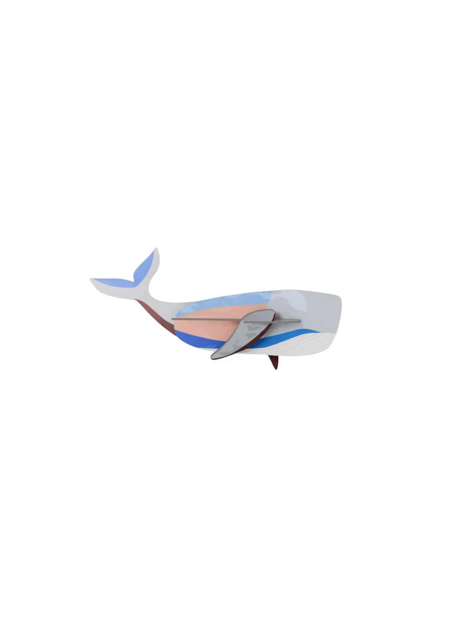 Wanddeko Papier 'Whale'
