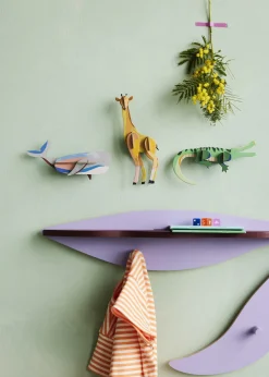 Wanddeko Papier 'Whale'