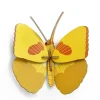 Wanddeko Papier 'Zitronen-Schmetterling'