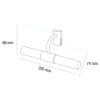 Wandleuchte 'Bathroom BW1'