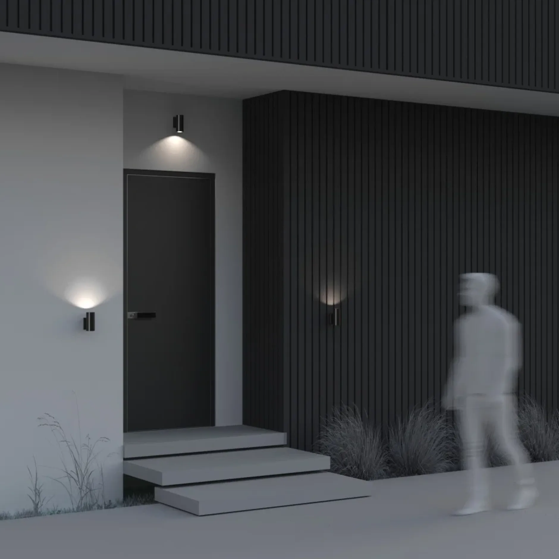 Wandleuchte 'Bowery 1'