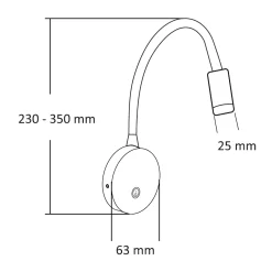 Wandleuchte 'Clasic CW1'