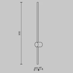Wandleuchte 'Light Stick 2'