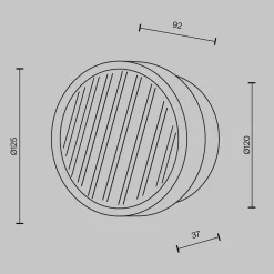 Wandleuchte 'Olo 1'