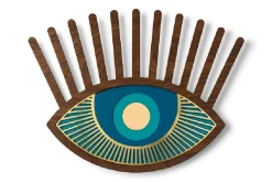 Wandmaske 'Eye #7'