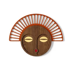 Wandmaske 'Mini Modern African Mask #23'