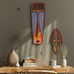Wandmaske 'Modern African Mask #42'
