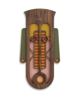 Wandmaske 'Modern African Mask #40'