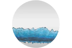 Wandspiegel 'Graceful Waves' 60x60x2cm