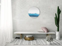 Wandspiegel 'Graceful Waves' 60x60x2cm