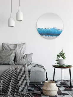Wandspiegel 'Graceful Waves' 60x60x2cm