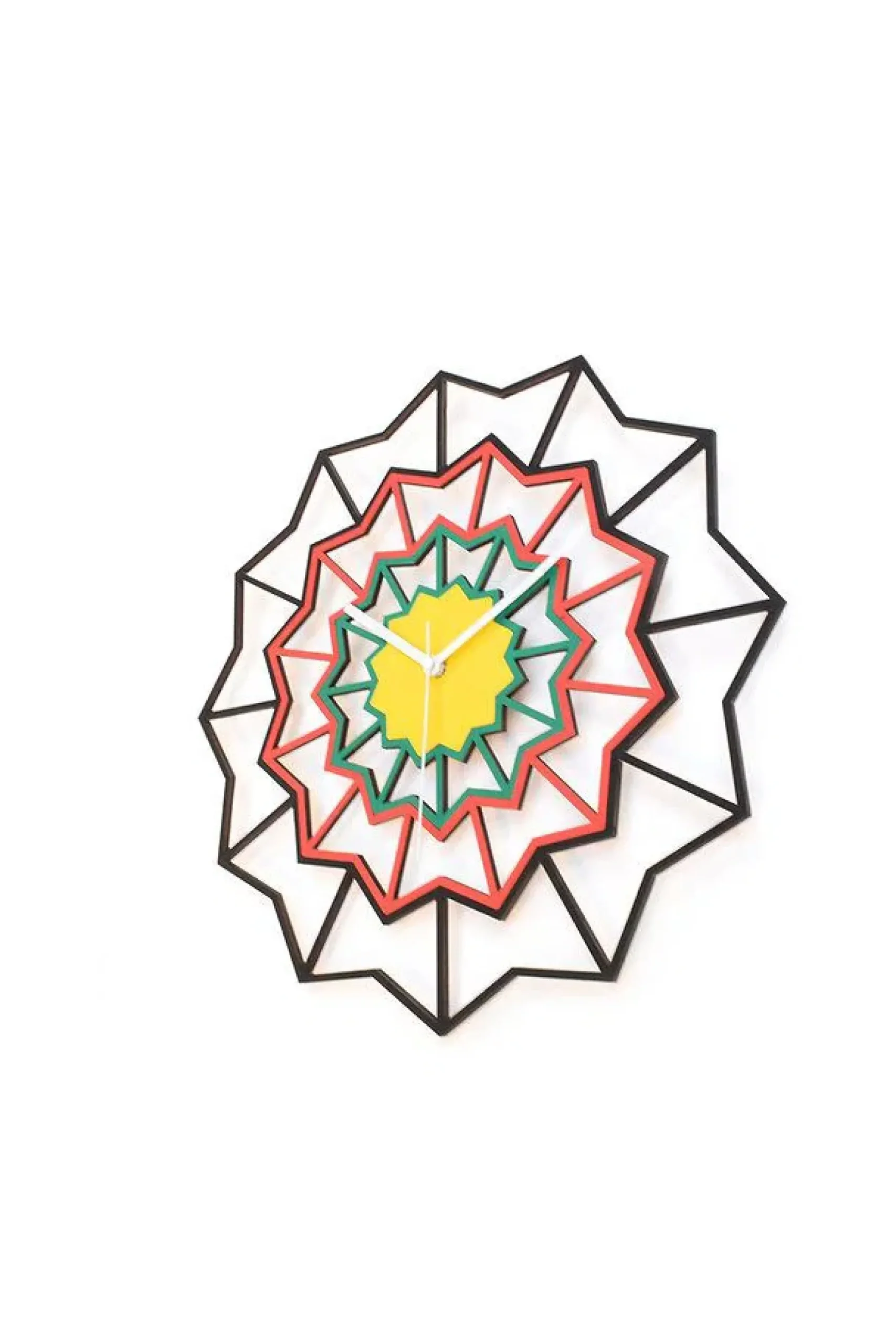 Wanduhr 'Chevron Africa'