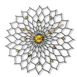 Wanduhr 'Gigantic Sunflower'