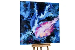 XXL Gemälde 'Andromeda' | Handgemaltes Unikat